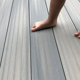 Co-extruded Non-Slip Decking -Textured Matte Anti-Slip Outdoor Flooring
