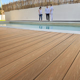 Co-extruded Quiet Anti-Slip Decking-Flexible Waterproof & Durable